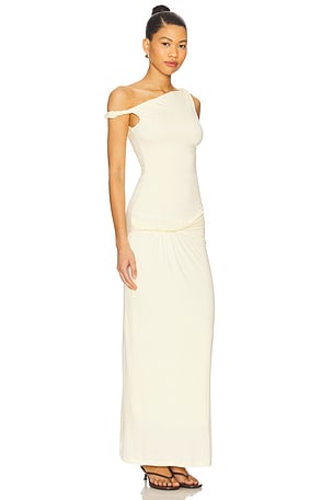 superdown Devin Maxi Dress in Cream