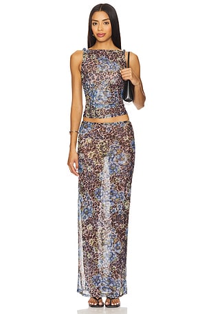 Concha Maxi Skirt Set superdown