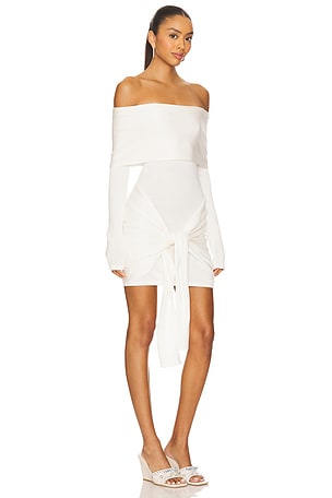 superdown Theresa Mini Dress in White