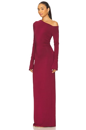 superdown Advice Maxi Dress in Burgundy