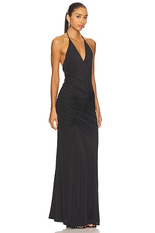 superdown Blakly Maxi Dress in Black