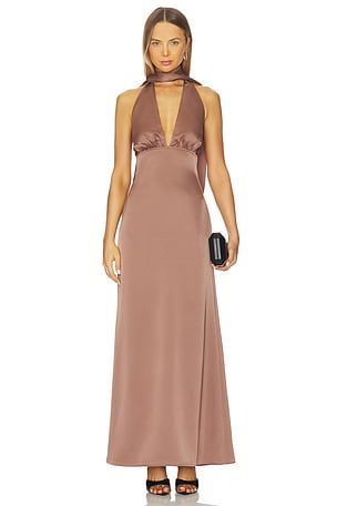 Bethany Halter Gown superdown