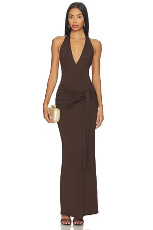Chloe Halter Maxi Dress superdown
