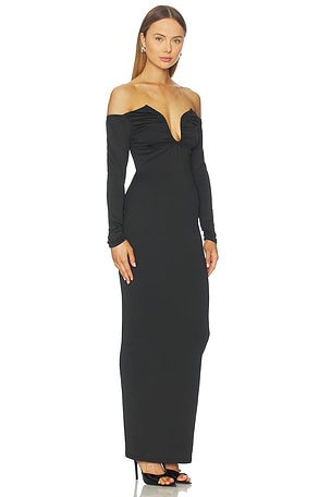 superdown Aya Maxi Dress in Black