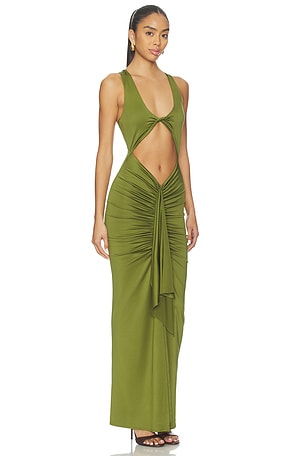 superdown Amai Maxi Dress in Green