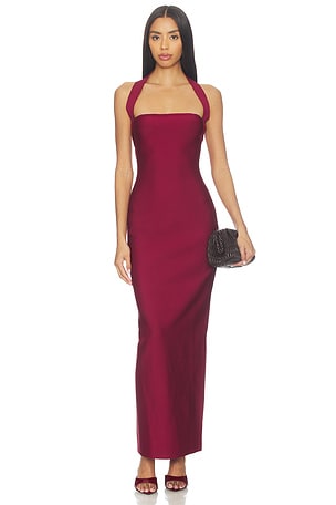 Caisyn Halter Maxi Dress superdown