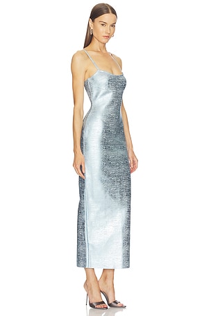 superdown Ariellah Maxi Dress in Baby Blue