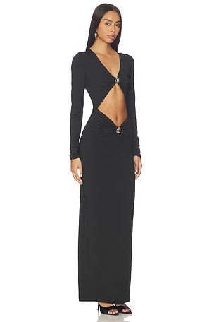 superdown Arlowe Maxi Dress in Black
