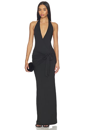 Chloe Halter Maxi Dress superdown
