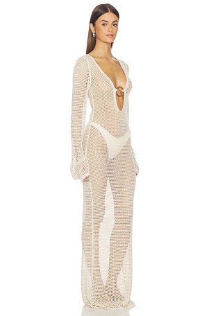 superdown Odette Maxi Dress in Ivory