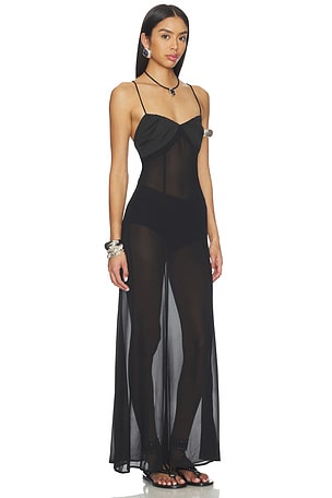 superdown Penny Maxi Dress in Black