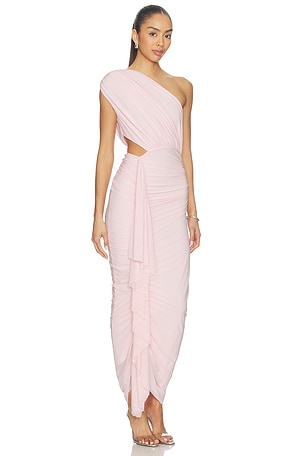 superdown Juliet Midi Dress in Blush