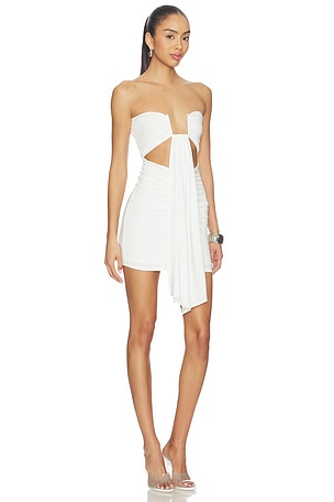 superdown Rosy Mini Dress in White