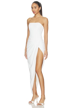 superdown Victoria Corset Maxi Dress in White
