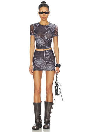 Eloraina Mini Skirt Set superdown