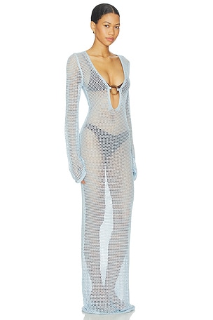 superdown Odette Maxi Dress in Baby Blue