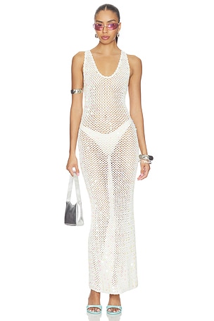 Zia Crochet Maxi Dress superdown
