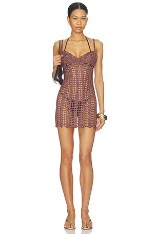 Magnolia Crochet Mini Dress superdown