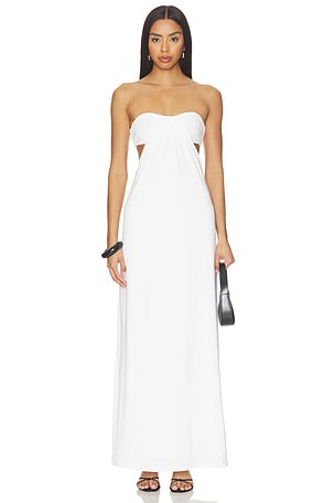 Karrie Strapless Maxi Dress superdown