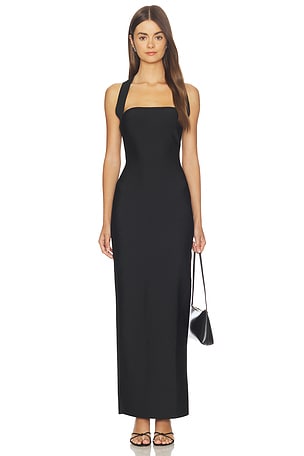 Caisyn Halter Maxi Dress superdown