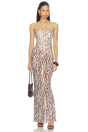 Kensington Strapless Maxi Dress superdown