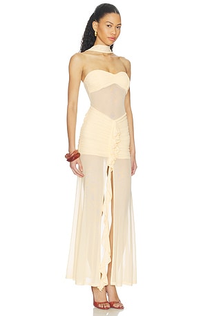 superdown Britlee Maxi Dress in Yellow