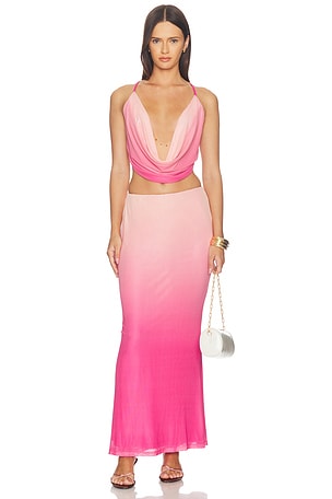 Inessa Maxi Skirt Set superdown