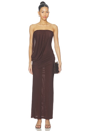 Mavro Strapless Maxi Dress superdown