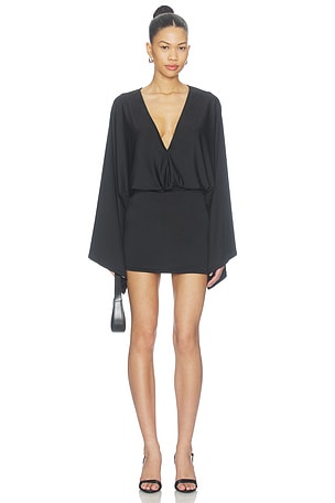 X Hannah Lizzy Leah Deep V Dress superdown