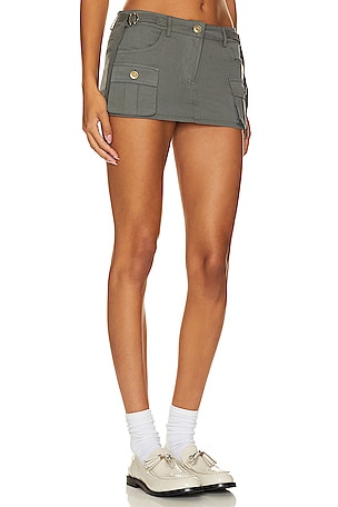 superdown Beatrix Cargo Skort in Grey