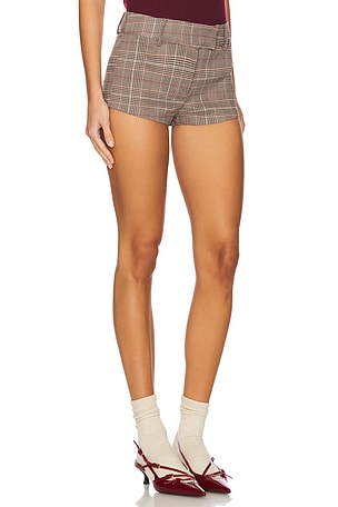 superdown Jen Micro Short in Brown