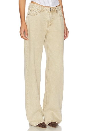 superdown Leif Jean in Beige. Size 23. Also