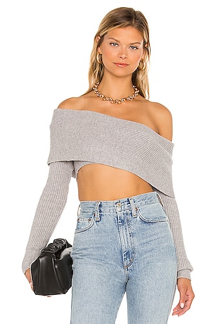 Lyla Crop Sweater superdown
