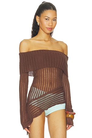 superdown PULL TAWNY en Marron
