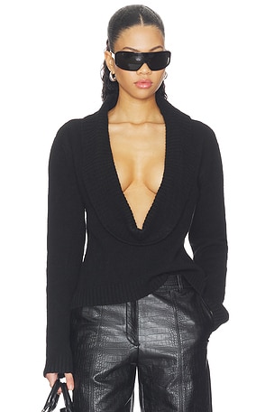 Itzel Cowl Neck Sweater superdown