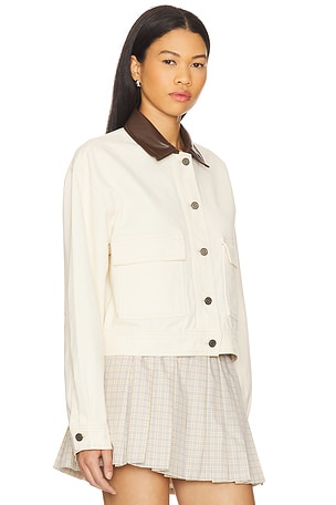 superdown Madrigal Jacket in Cream