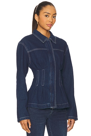 superdown Marina Denim Jacket in Blue