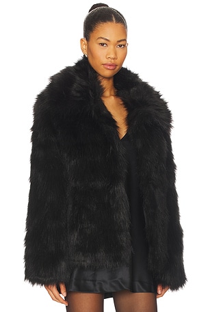 superdown MANTEAU KENNEDY en Noir