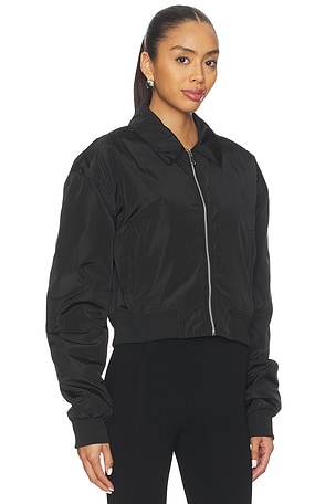 superdown Mallory Bomber Jacket in Black