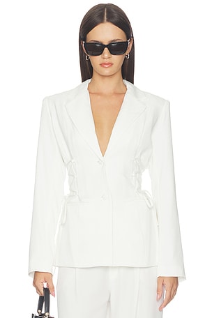 Jennifer Lace Up Blazer superdown