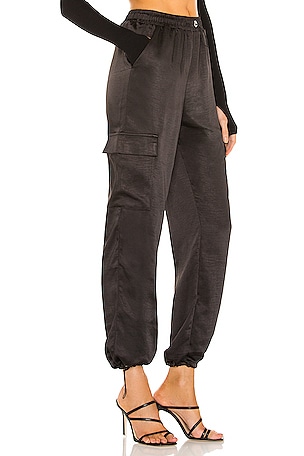 superdown Rita Cargo Pant in Black