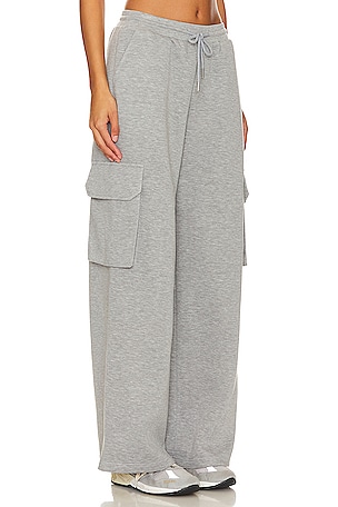 superdown Aida Oversized Sweatpants in Grey