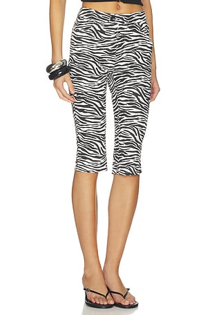 superdown Lucia Capri in Zebra. Size XXS. Also