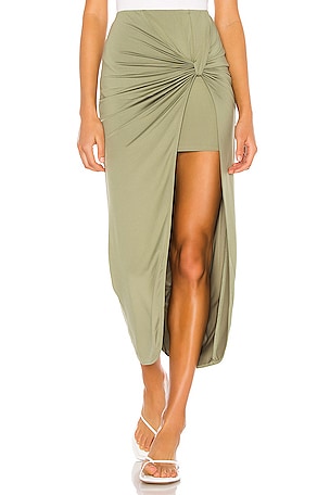 Marie Midi Skirt superdown