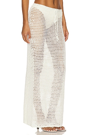 superdown Amelia Maxi Skirt in White