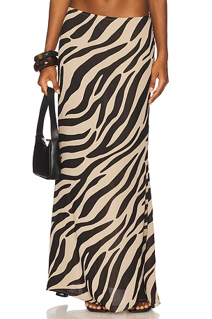 Nalani Maxi Skirt In Stripe superdown