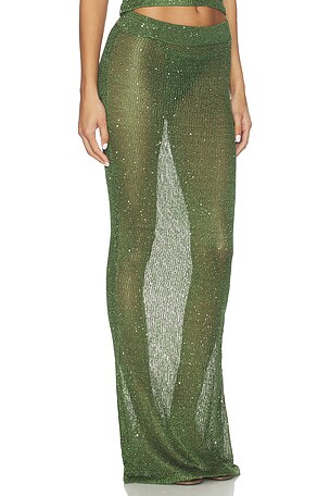 superdown Miranda Maxi Skirt in Olive