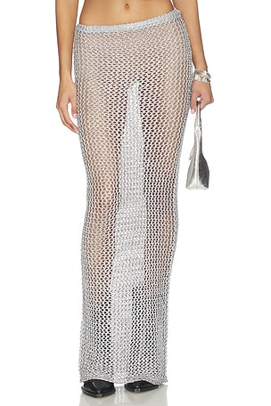 Letina Knit Maxi Skirt superdown