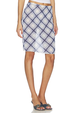 superdown Rylan Skirt in Blue