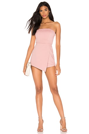 Avery strapless romper on sale